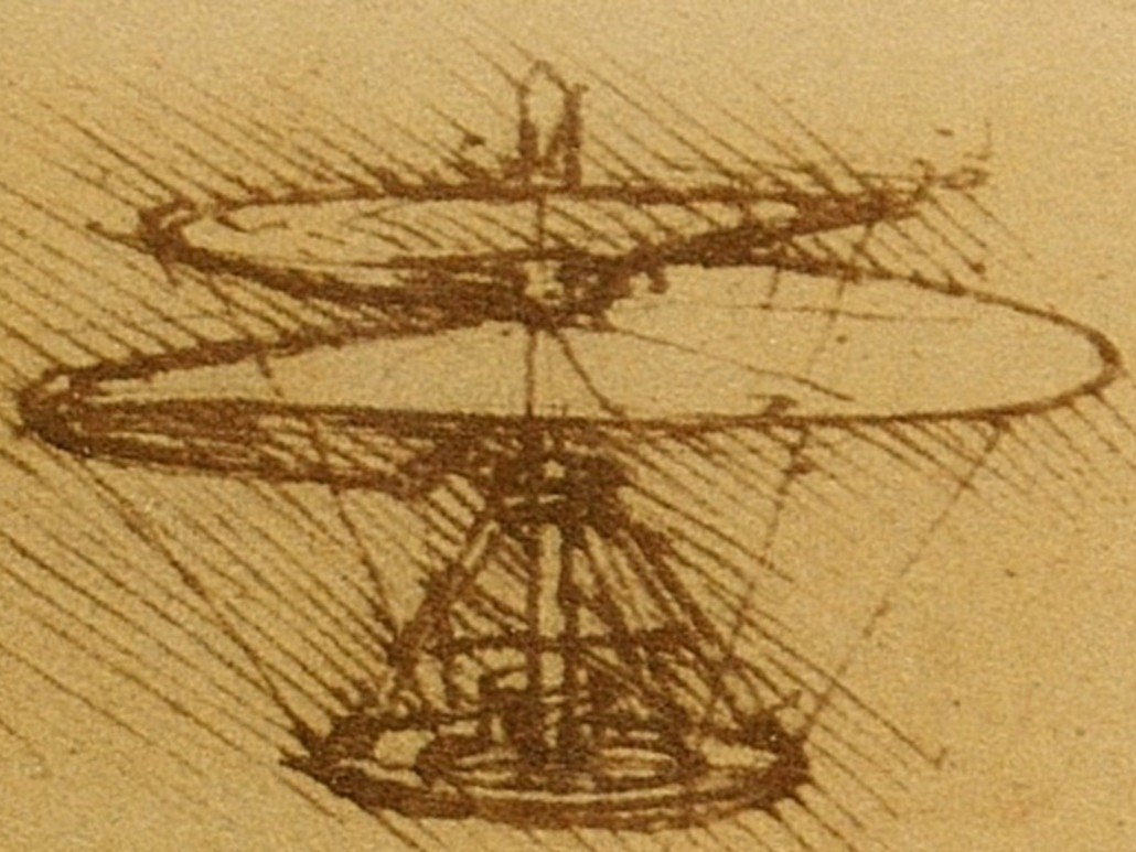 Leonardo Da Vinci Helicopter