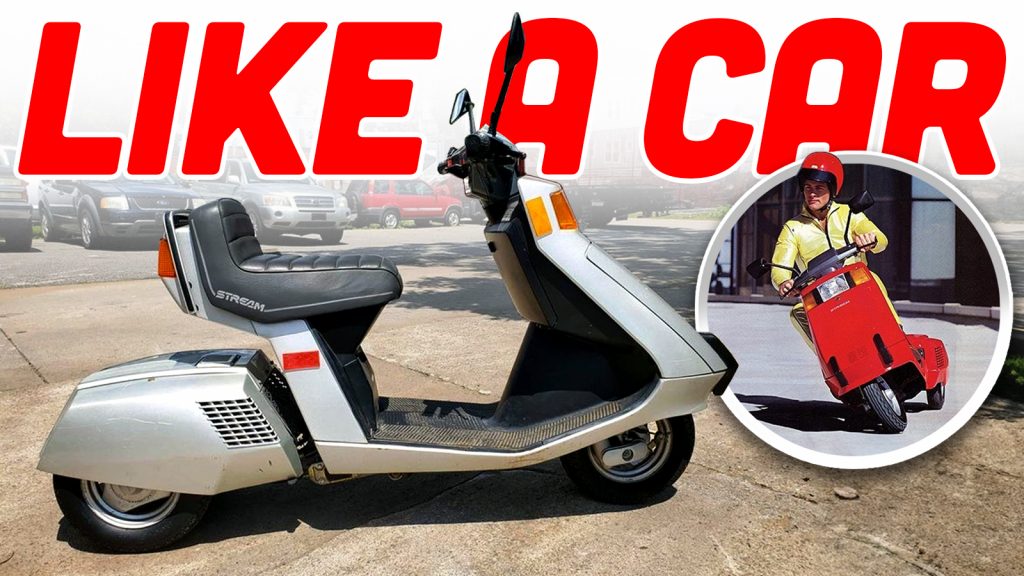 Like A Car Honda Scooter Ts1