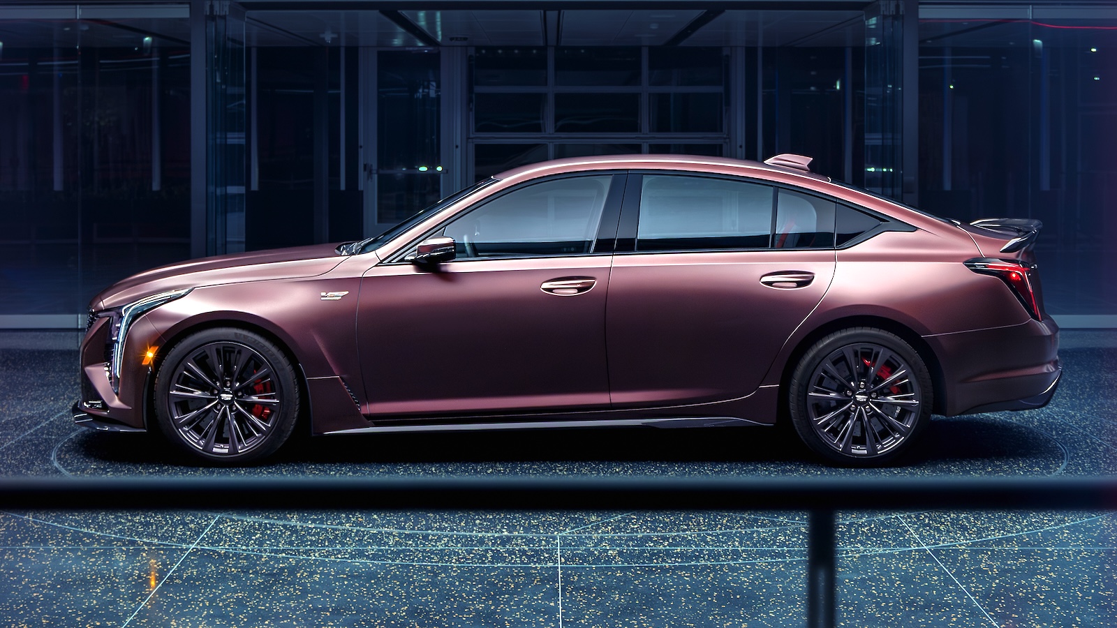 Curated by Cadillac Ct5 Blackwing Side Exterior