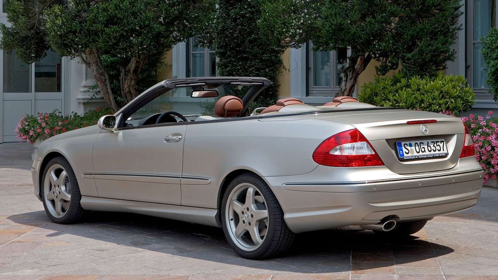 Mercedes Benz Clk Designo By Giorgio Armani 2005 Rear Three Quarter