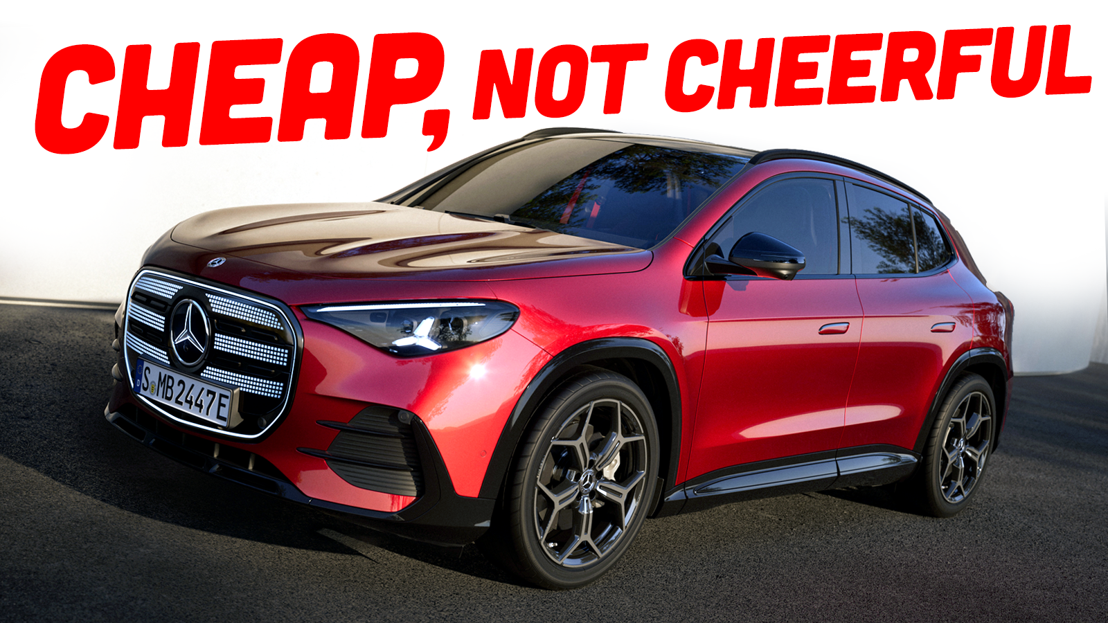 The Cheap Mercedes GLA Looks Terrible Without All The Screens