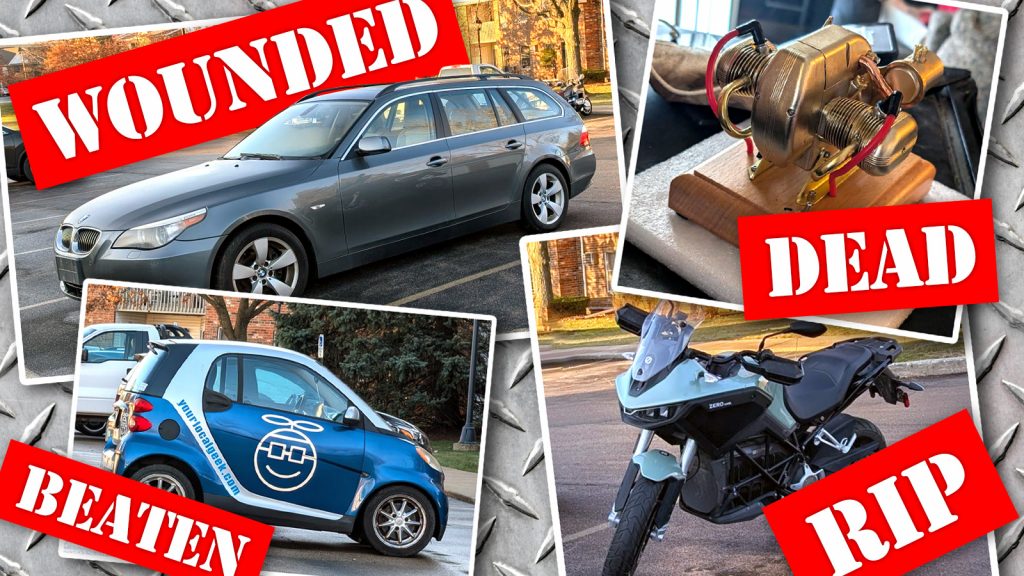 Mercs Broken Cars Bikes Ts