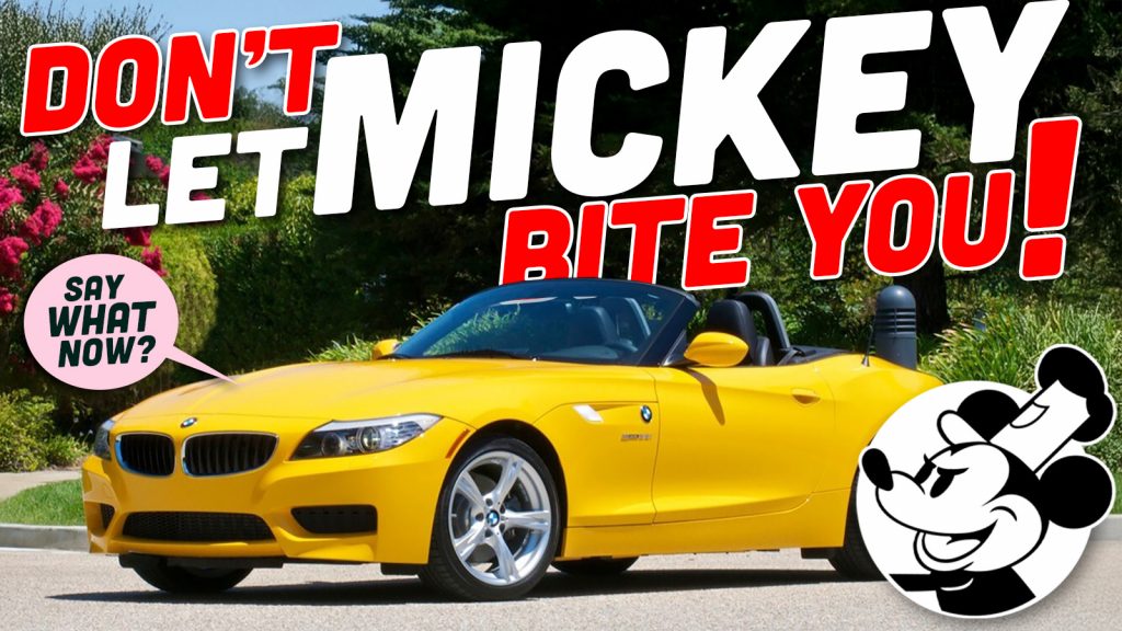 Mickey Mouse Flange Bmw Ts Copy