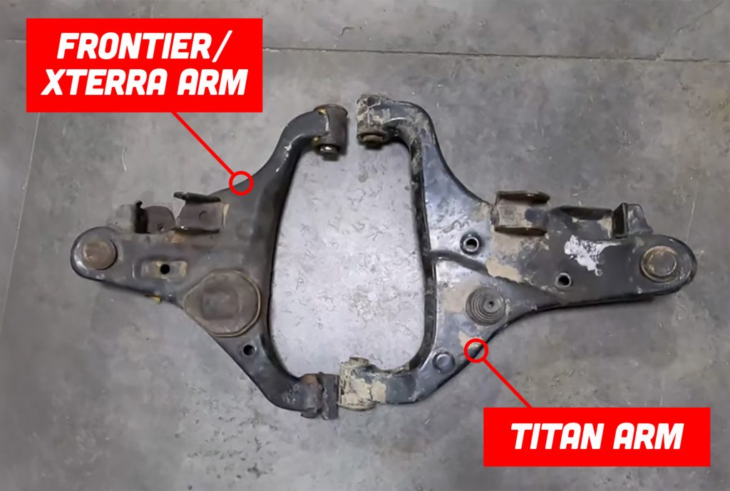 Nissan Arm Compare