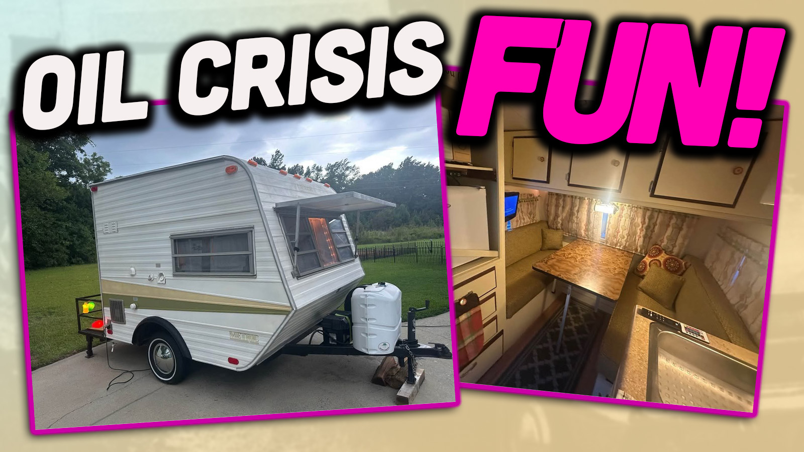 This Tiny 12-Foot-Long Camper Was Supposed To Be America’s Ticket To RV Fun During Oil Crises