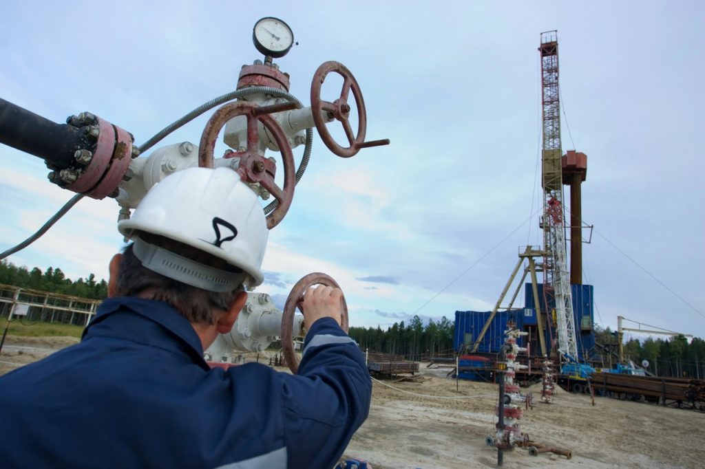Oil Rig Petroleum Plant