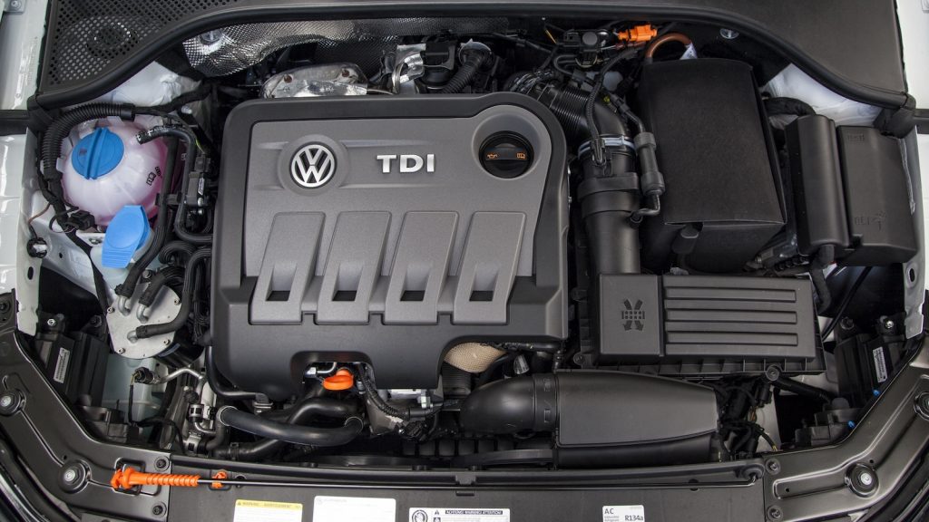 Volkswagen 2.0 TDI engine in NMS Passat, one model that falls under the Dieselgate scandal