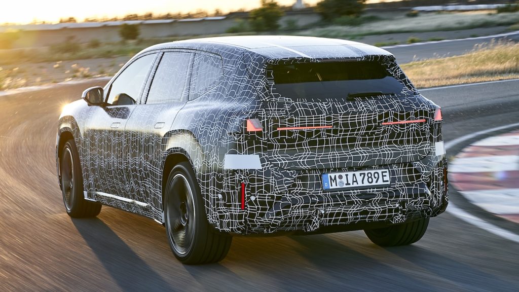 BMW iX3 prototype