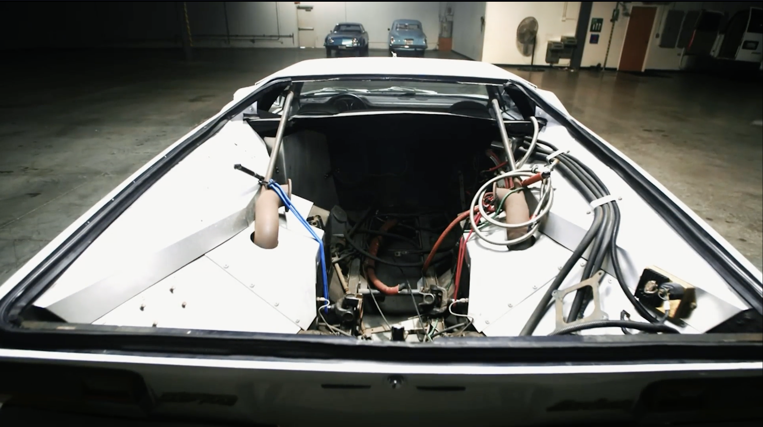 Pantera Empty Engine Bay