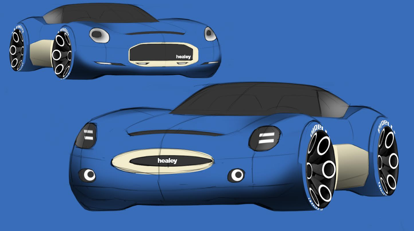 This Is How A Car Designer Would Make A Modern Classic British Roadster - 84