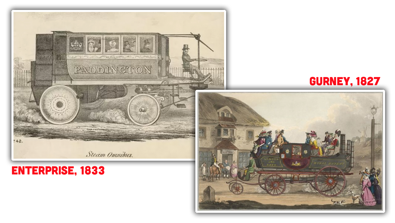 Here s A Look At A Working Bus From 1833  Cars Before Cars - 44