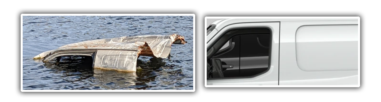 Someone Help Me Identify This Chunk Of A Van Submerged In The LA River Before I Go Nuts - 62