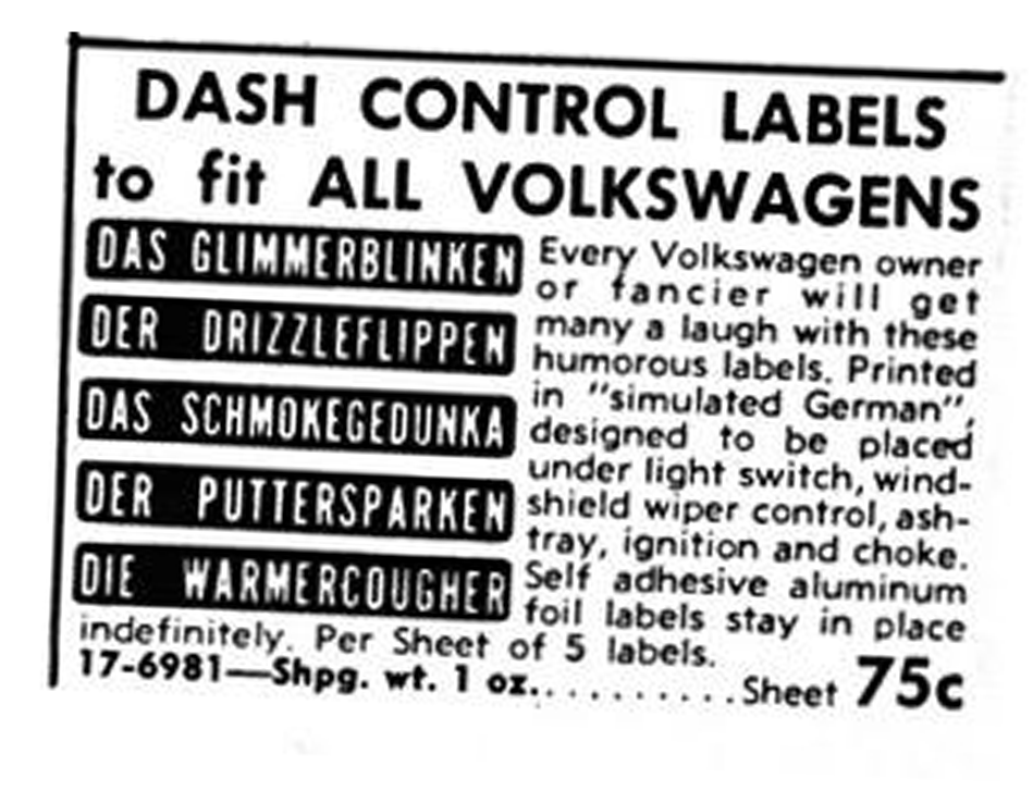 The Old JC Whitney Catalog s Volkswagen Section Still Manages To Surprise Me - 38