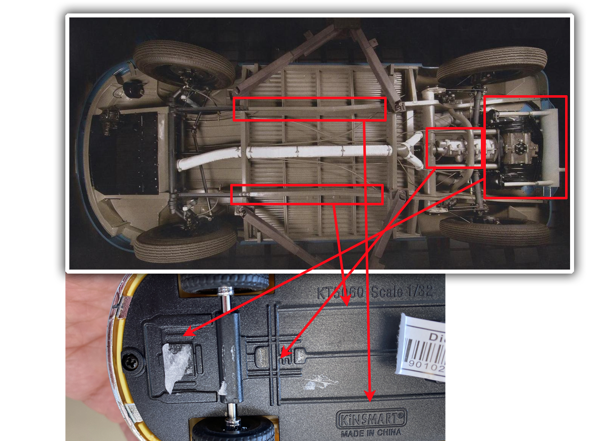 The Undersides Of Those Toy Cars Sold At CVS And Walgreens Are Accurate But In The Strangest Ways - 73