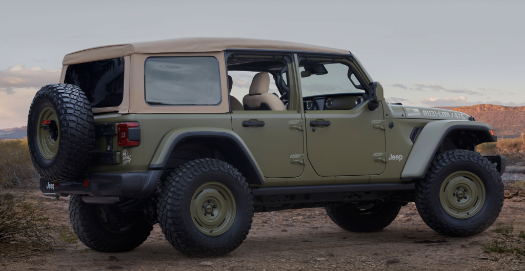 The Jeep '41 Concept The Perfect FourDoor Wrangler Exposes The