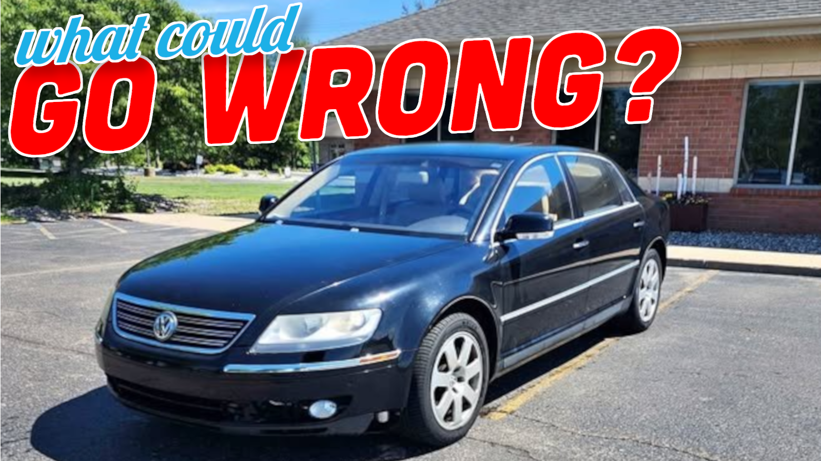 This Dirt-Cheap Volkswagen Phaeton W12 Is Your Ticket To Bargain Luxury, Financial Ruin, Or Both
