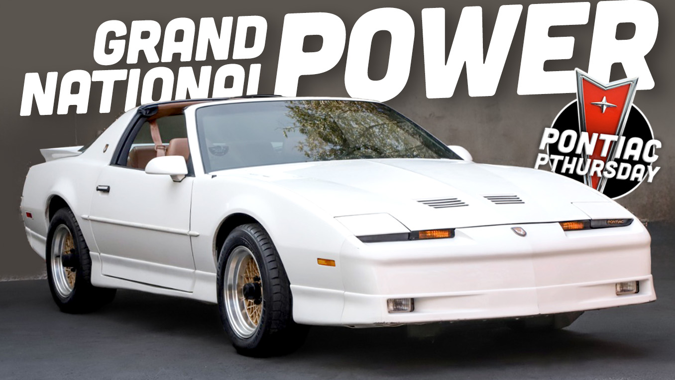 Pontiac Pthursday Grand National Trans Am Ts