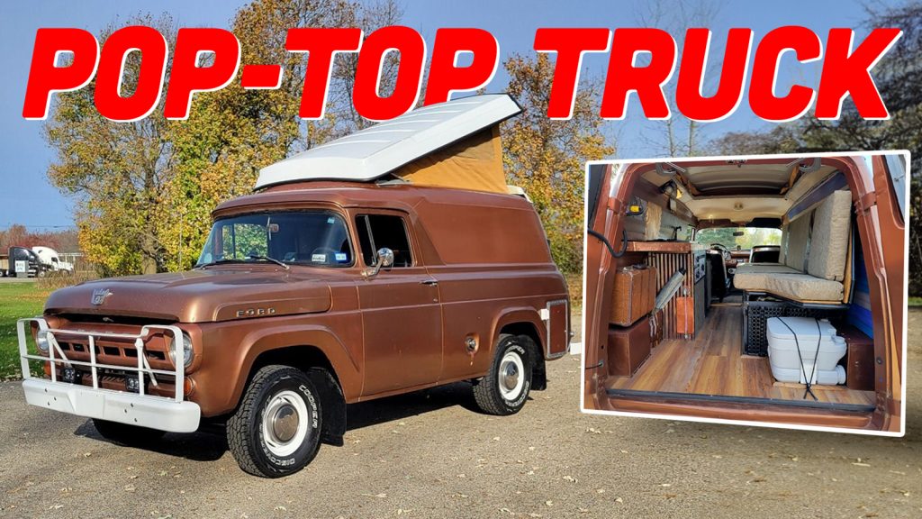 Pop Top 1957 Ford P100 Camper Ts