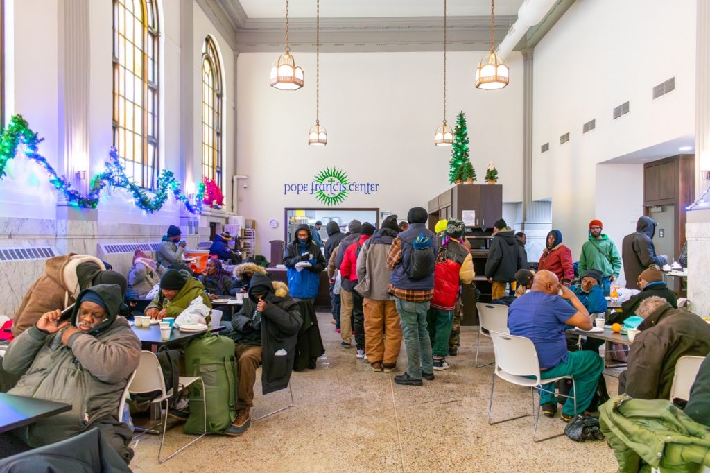 Pope Francis Center Large