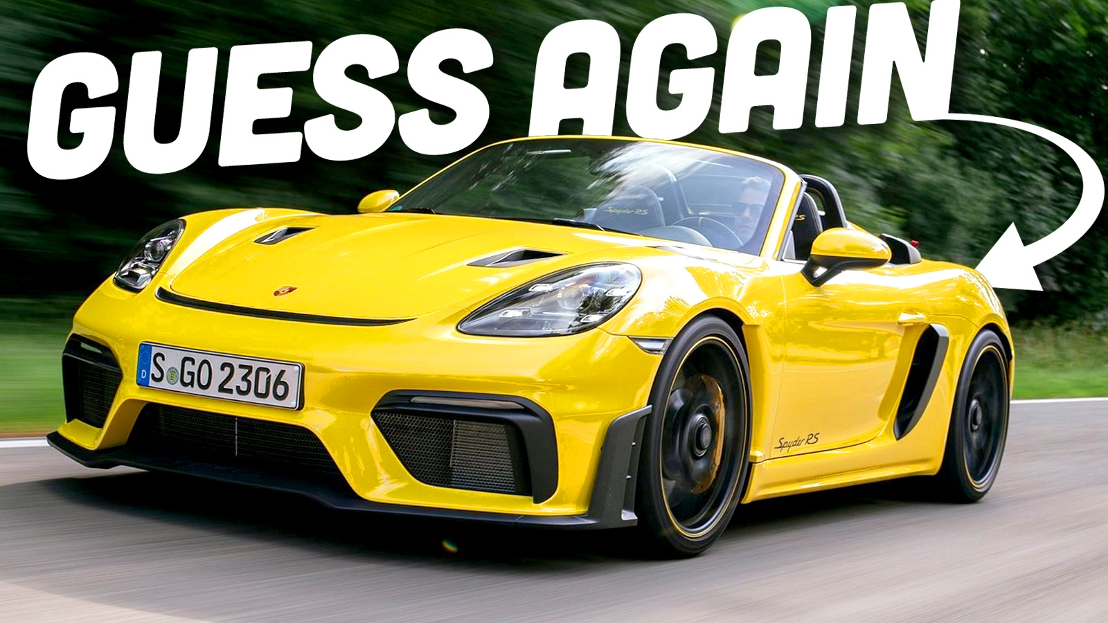 Porsche 718 Spyder Rs Ts