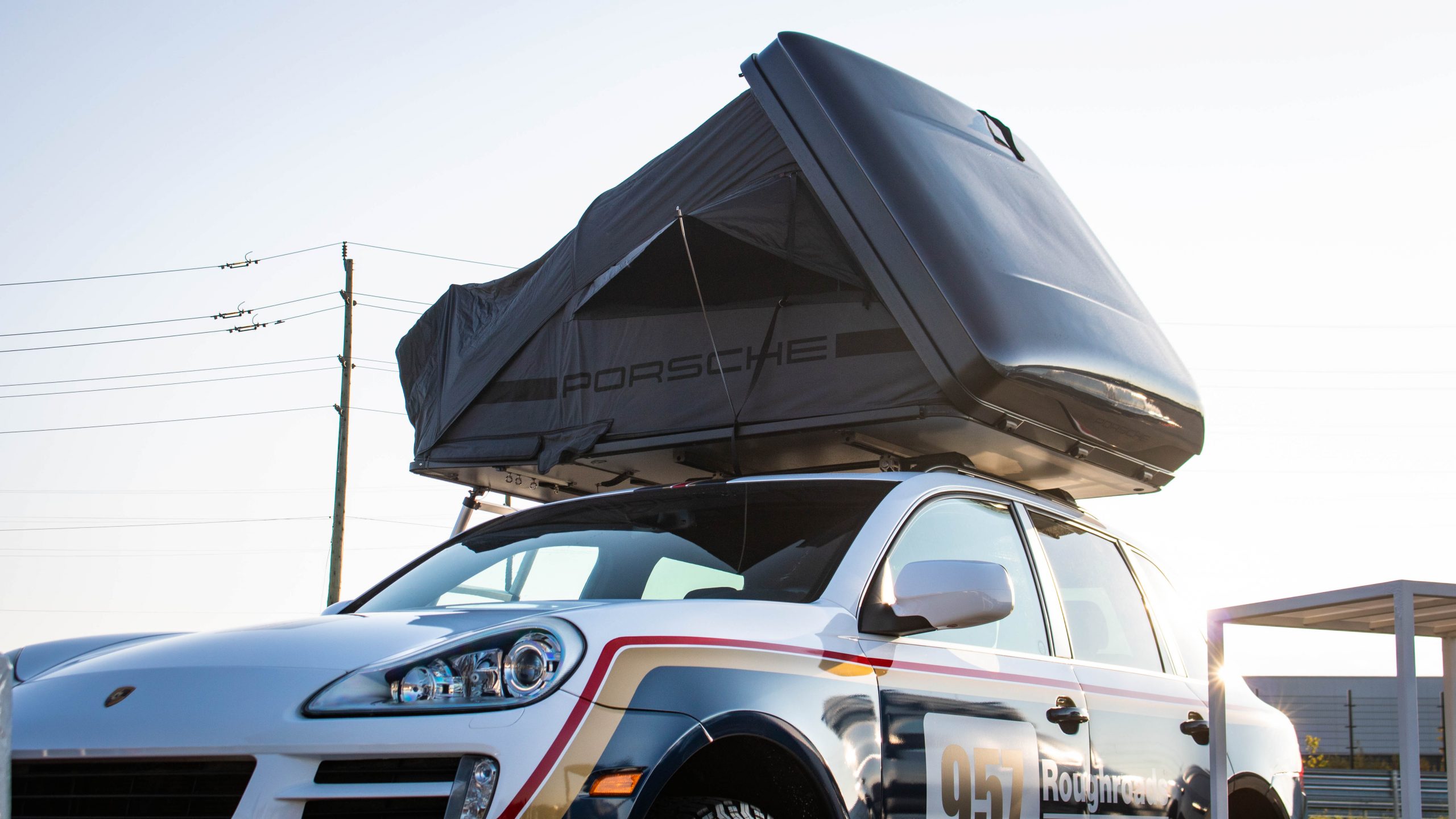 Porsche Classic Restoration Competition Canada roof tents 8112