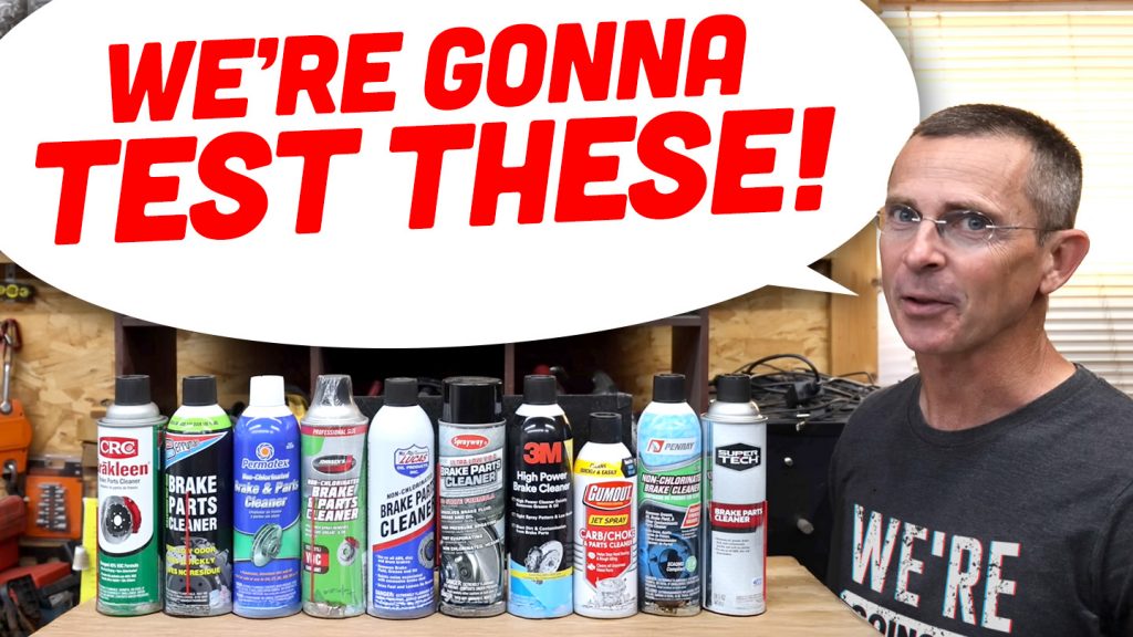 Project Farm Brake Cleaner Ts2