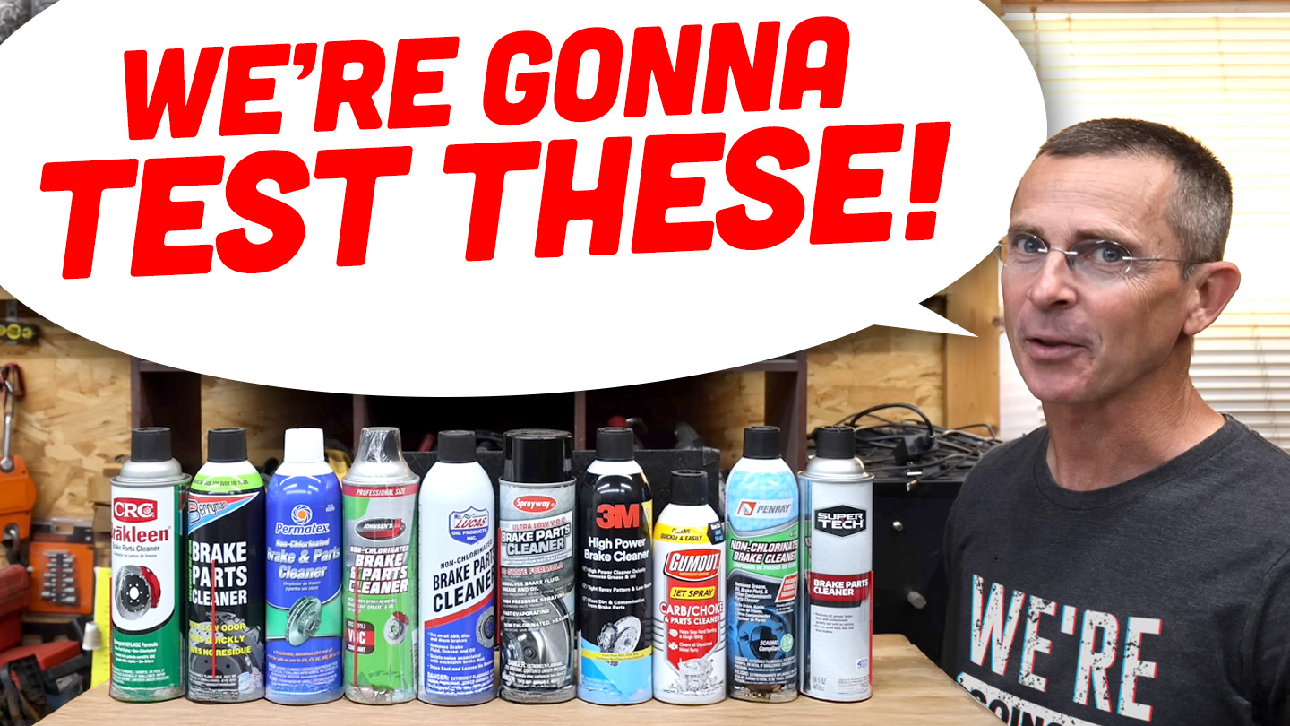 Project Farm Brake Cleaner Ts2