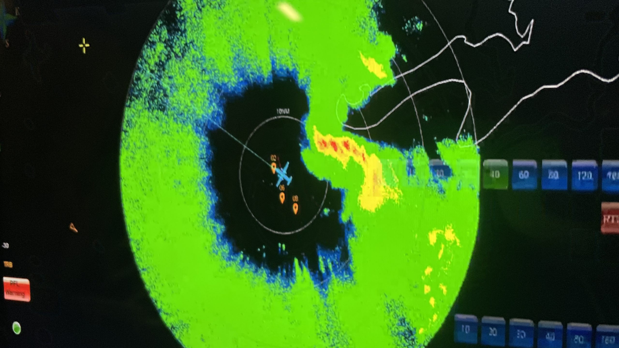 Radar Display From Noaa Wp 3d Orion N43rf Miss Piggy In Center Of Circulation Of Tropical Storm Idalia Off Western Coast Of Cuba 082823 Credit Nick Underwood Noaa 0