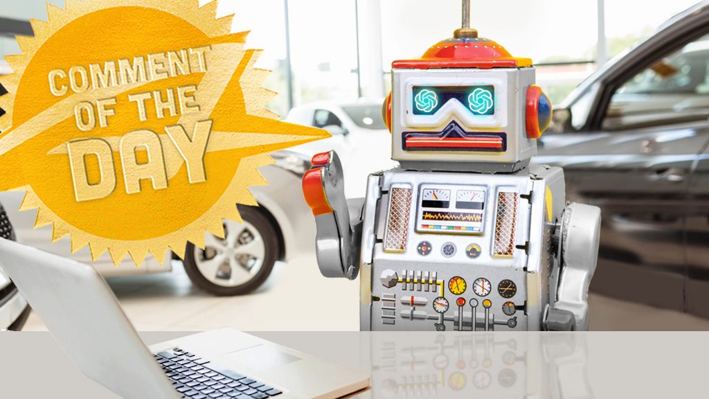Robot Dealership Cotd Ts