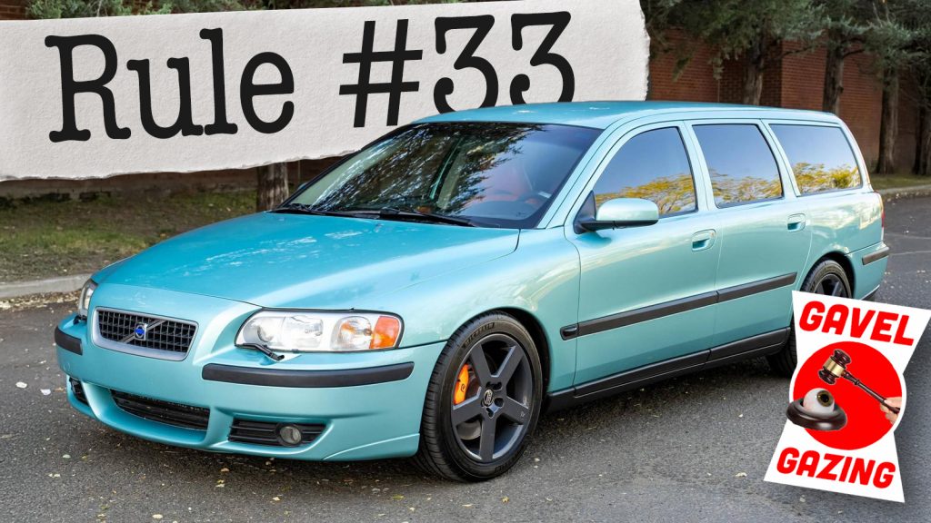 Rule 33 Volvo Gg