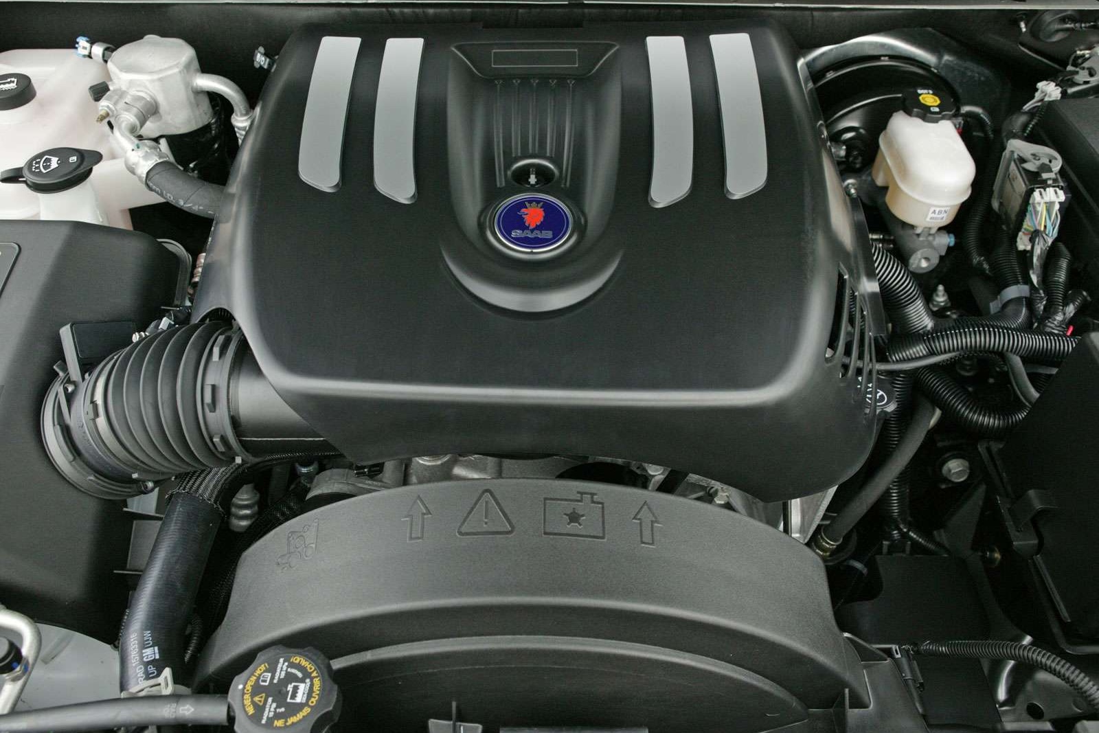 Saab 9 7x 2006 Engine Bay