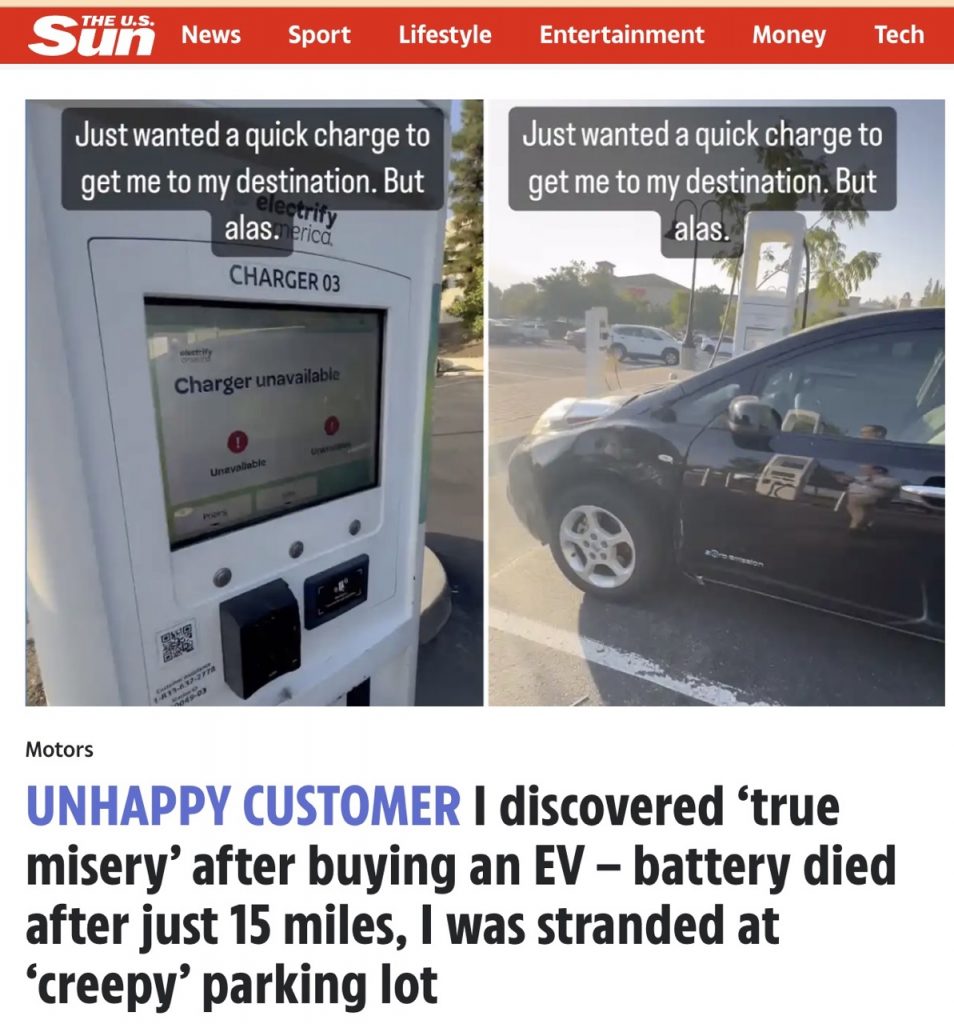 Thousands Of AntiEV Extremists Are Using My 2000 Nissan Leaf As Proof