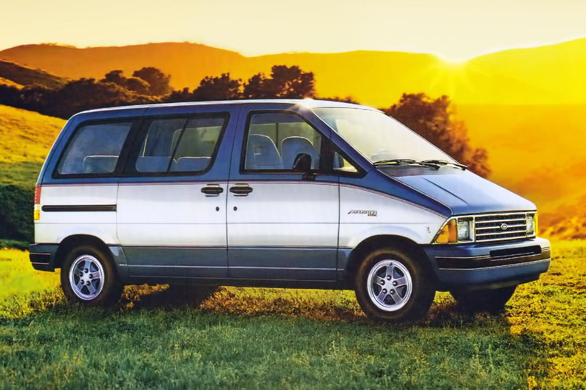 There Was A Time When You Could Get A Ford Minivan With Rear Wheel 