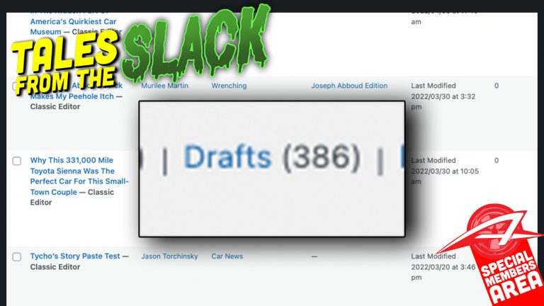 Slack Tales Drafts
