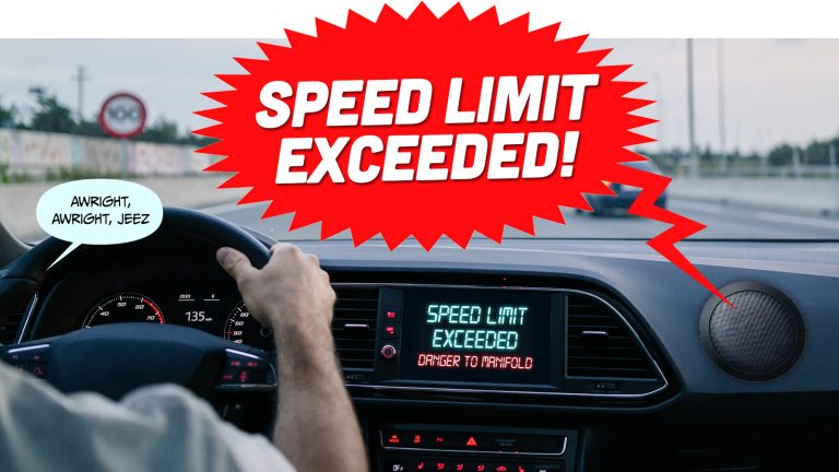 Man Driving A Car On Road