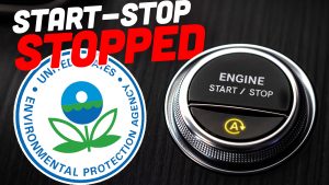 Start Stop Button Of Ev Car.
