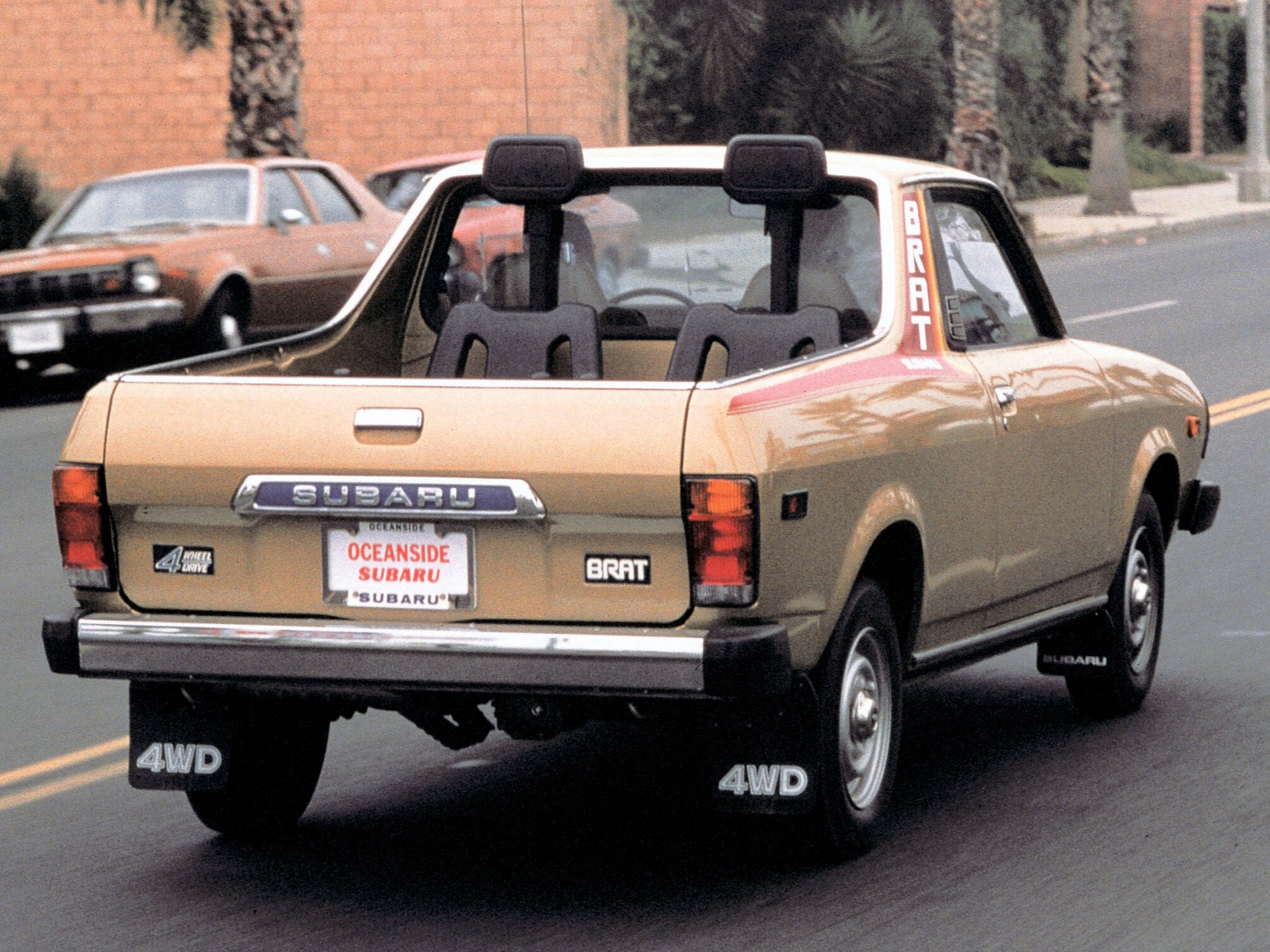 Subaru Brat North America Gold R