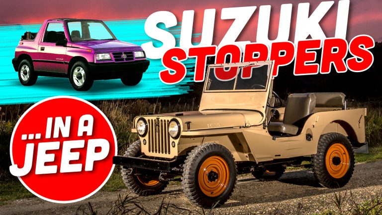 Suzuki Sidekick Brakes Jeep