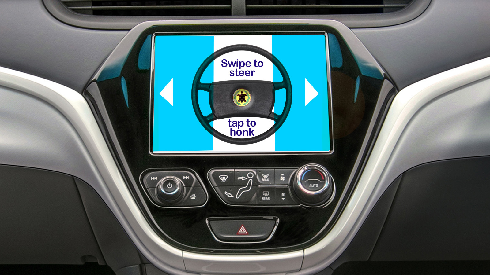 Swipetosteer
