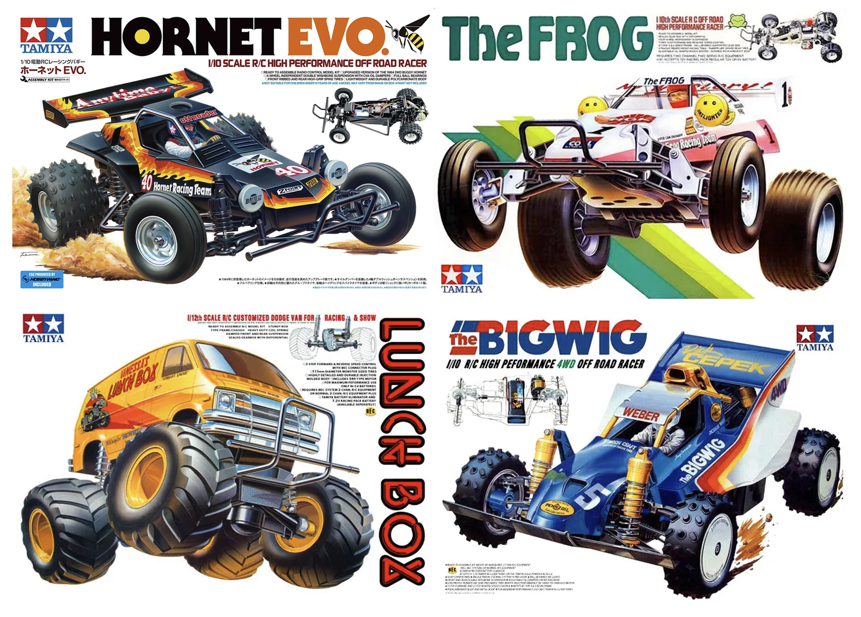 Tamiya Rc Box Art