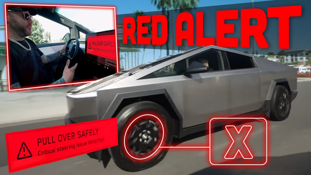 Tesla Cybetruck Steer By Wire Fail Ts