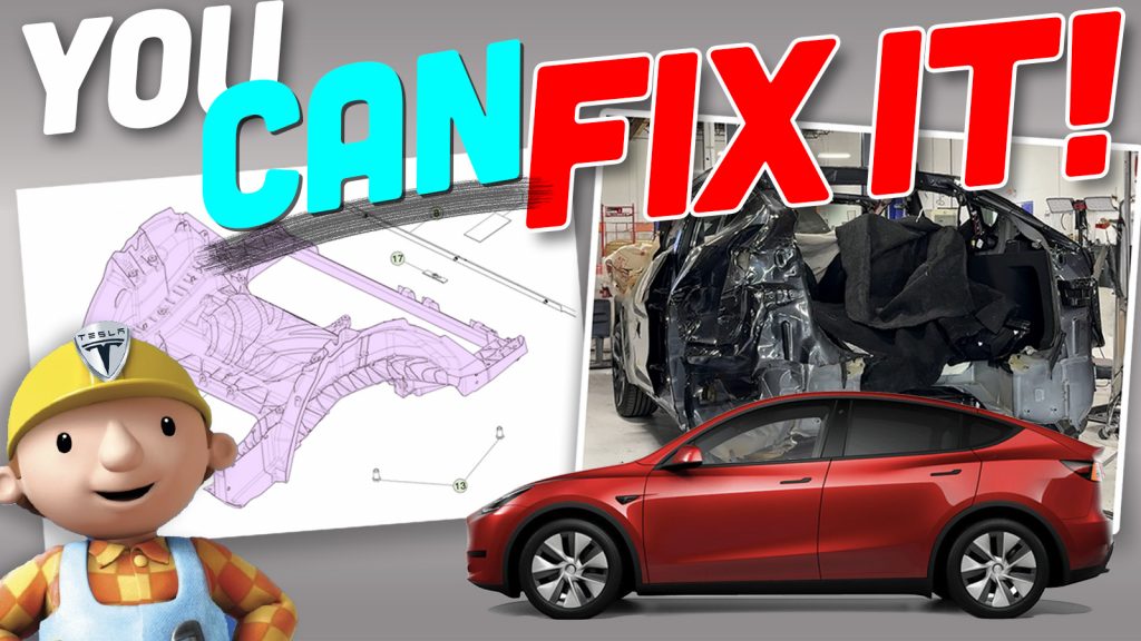 Tesla Gigacast Repairs Ts