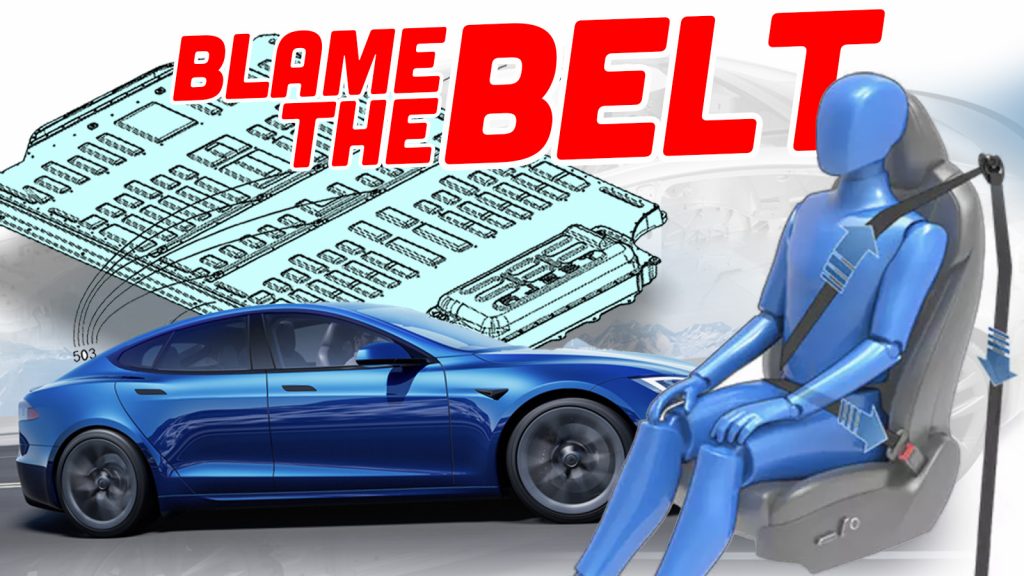 Tesla Model S Battery Seatbelt Ts2
