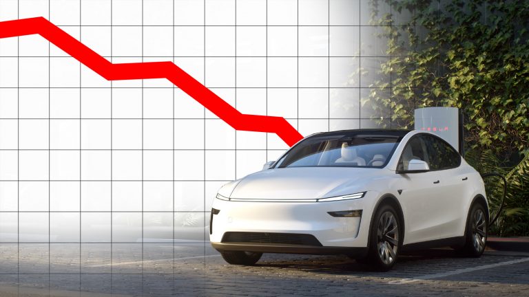 Tesla Shares Drop Ts