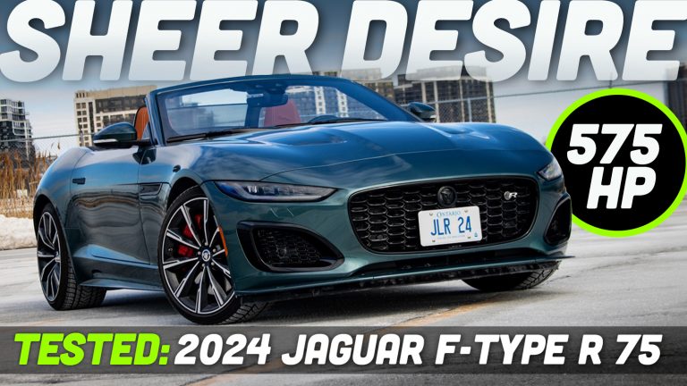 Tested Jaguar F Type R75