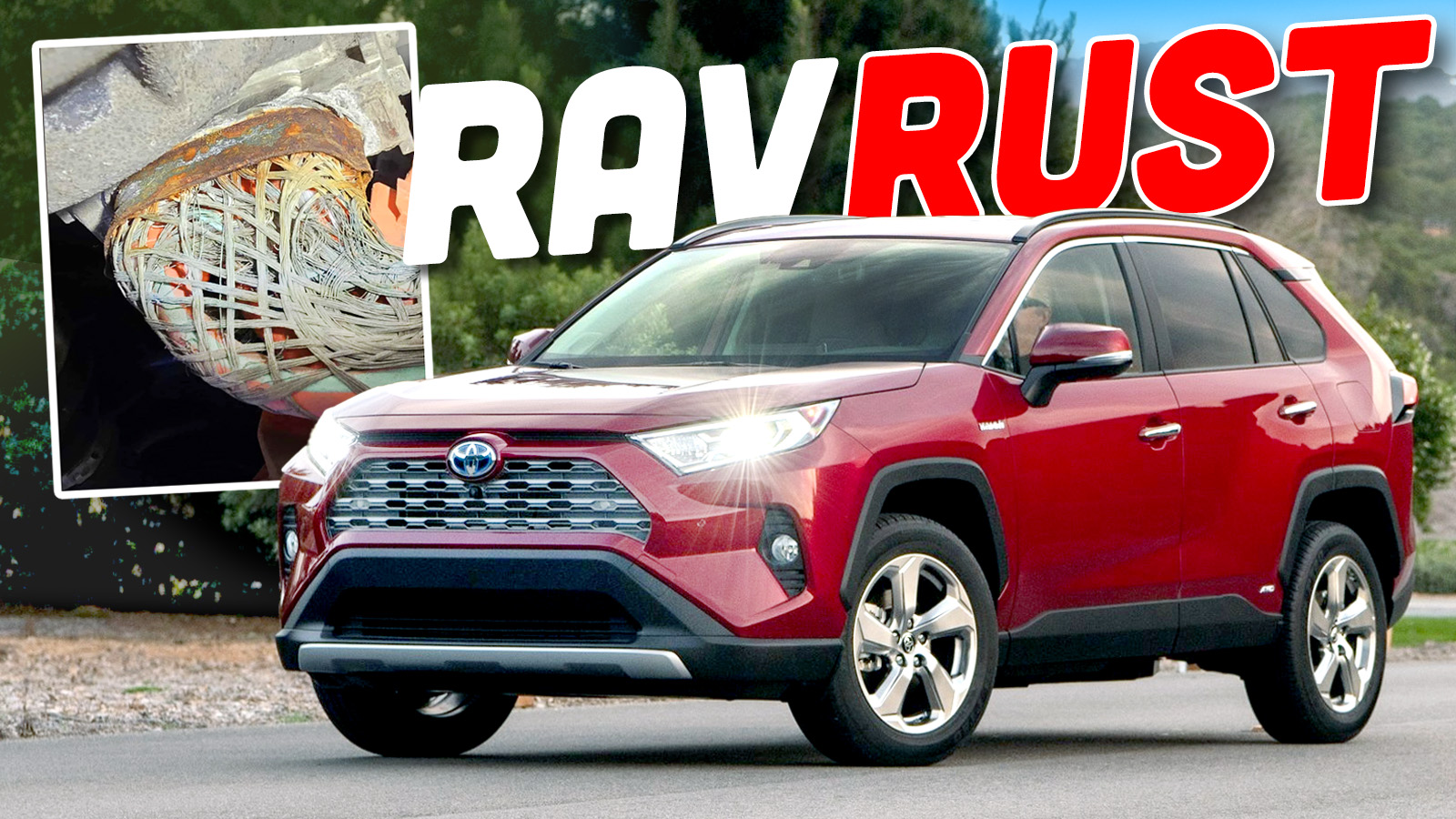 Toyota Rav4 Hybrid 2019 Cable Rust