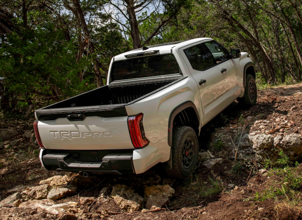 Toyota Tundra Rear Three Quarter