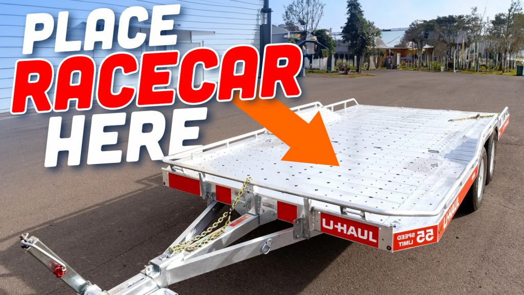 Uhaul Race Trailer Toy Hauler