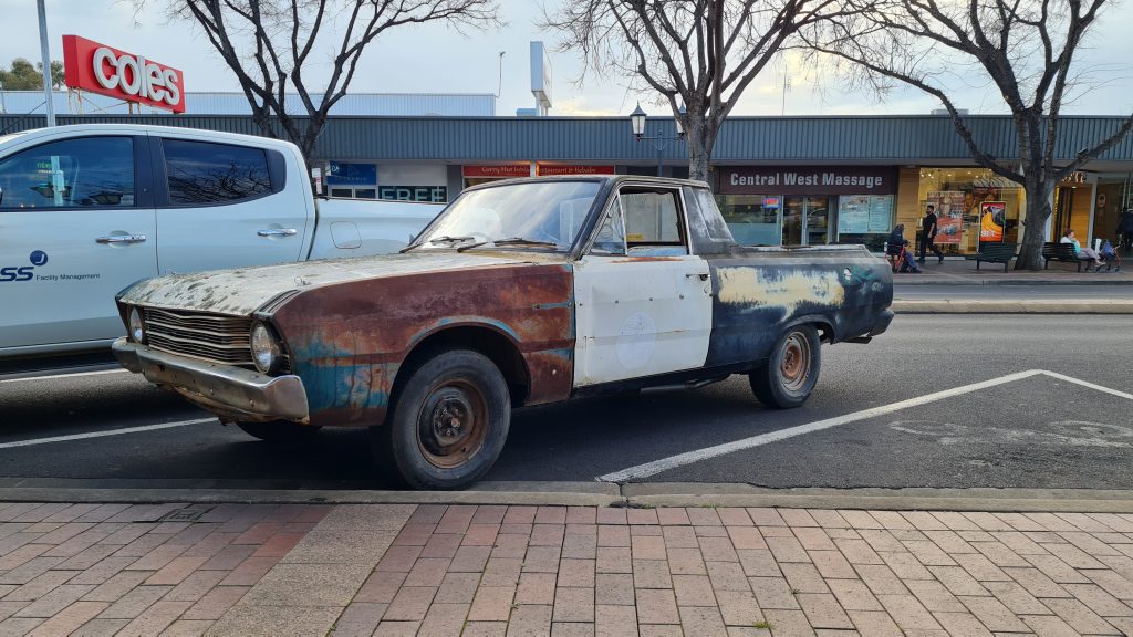 Ute Parked
