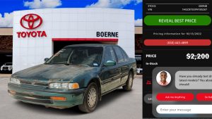 Used Car Ad